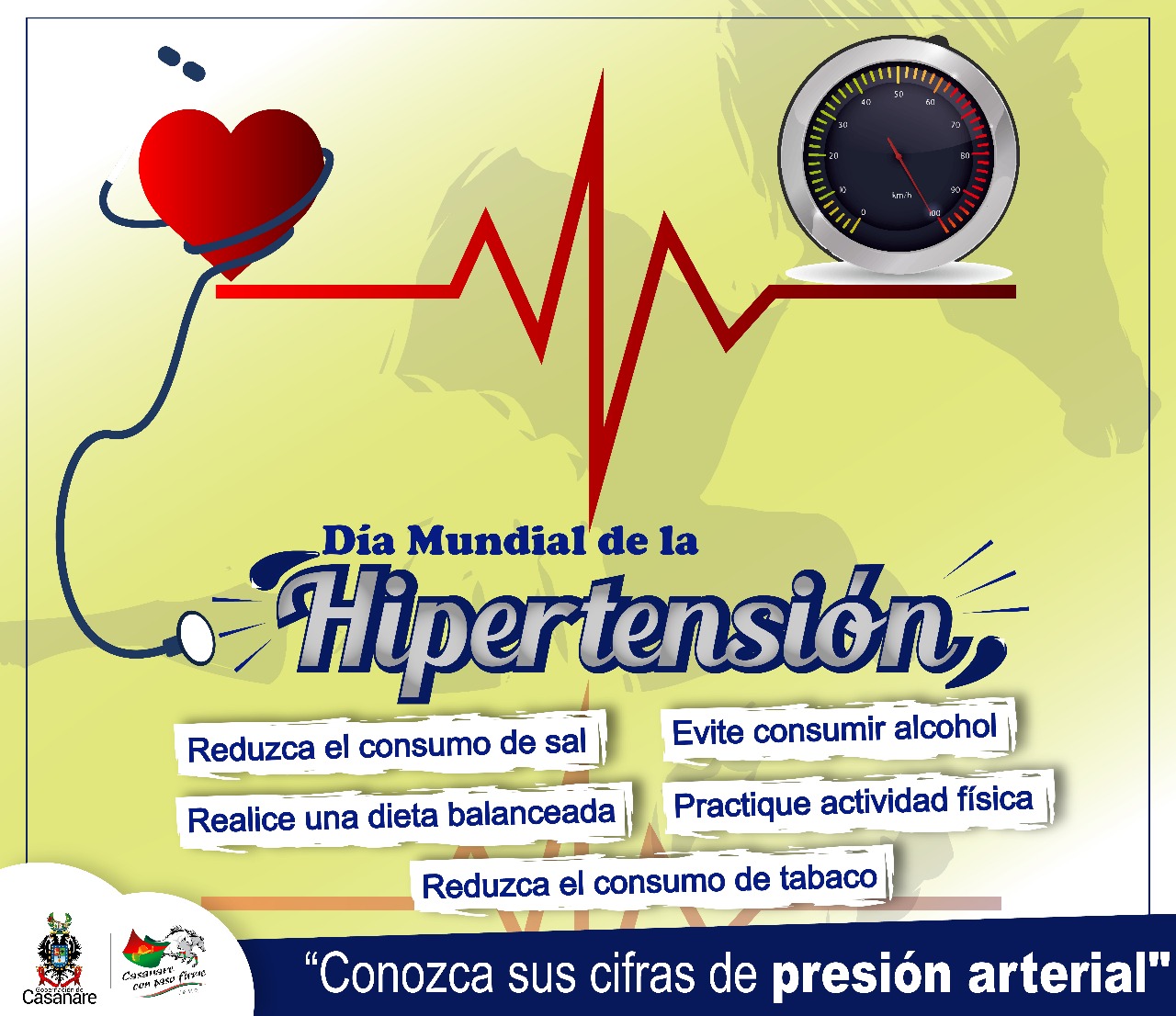 En el Día Mundial de la Hipertensión se genera conciencia a los casanareños en la prevención de esta enfermedad