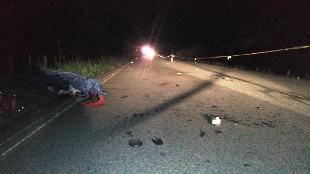Accidente de tránsito cobró la vida de una persona en el sector de La Curama sobre la Marginal de la Selva