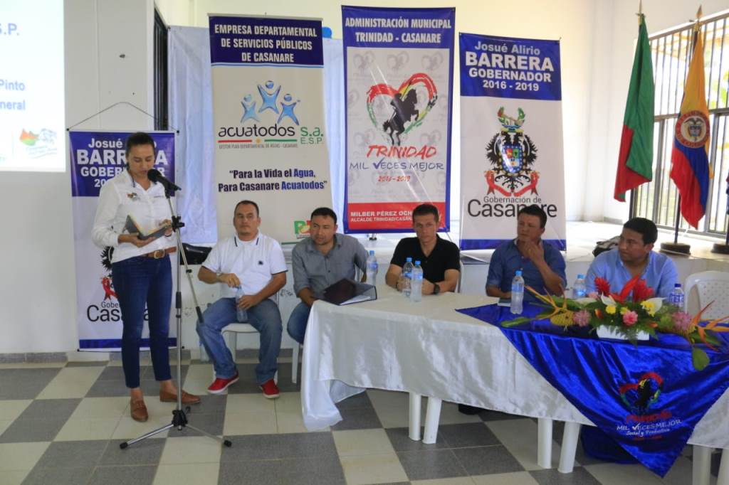 Ampliación de la PTAP y optimización de la PTAR dos proyectos que adelantará Acuatodos en el municipio de Trinidad