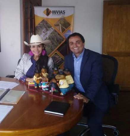 Senadora Amanda Roció participó en mesa de trabajo para conocer avances de la inversión a la vía del Cusiana