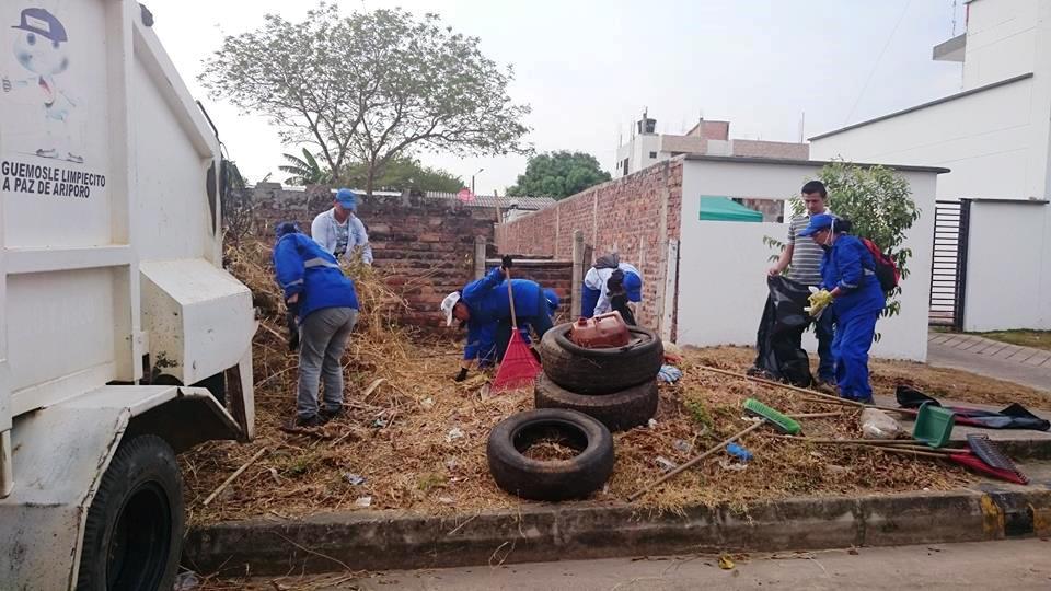 Este viernes se realizará jornada de recolección de inservibles en Paz de Ariporo