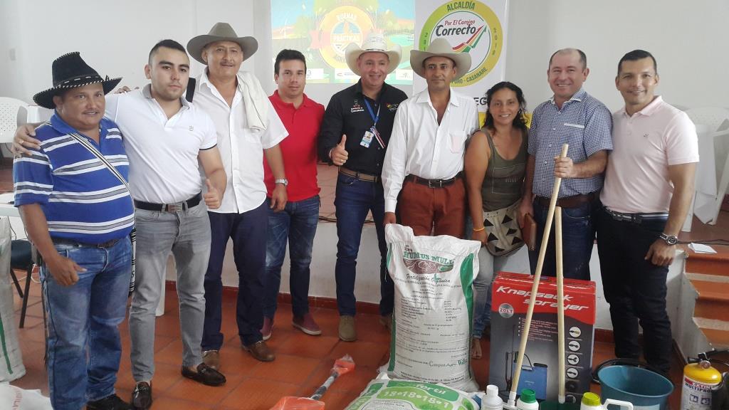 En Paz de Ariporo se entregó insumos y herramientas a productores de cacao