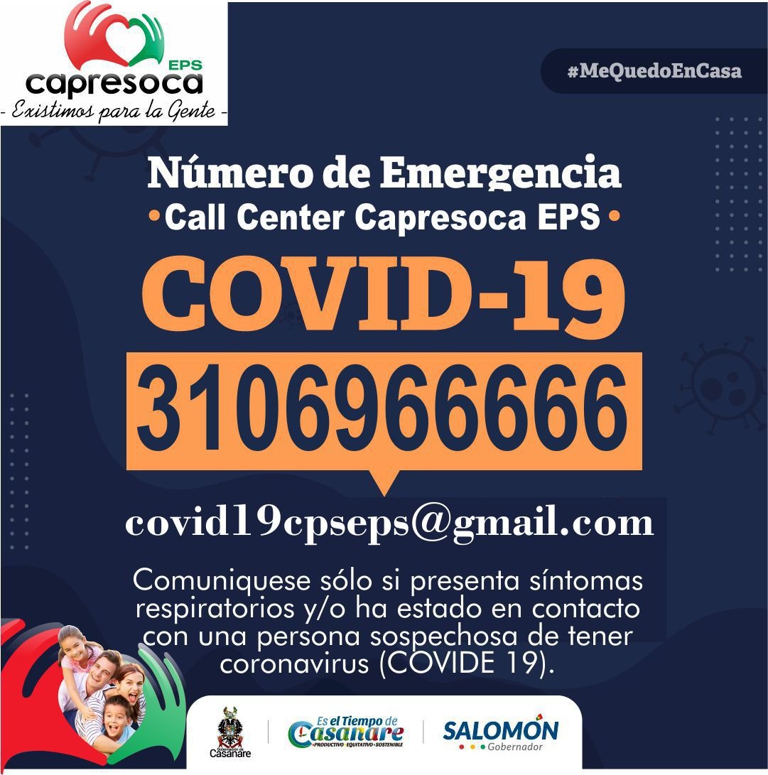 Capresoca sigue garantizando todos los servicios de manera virtual
