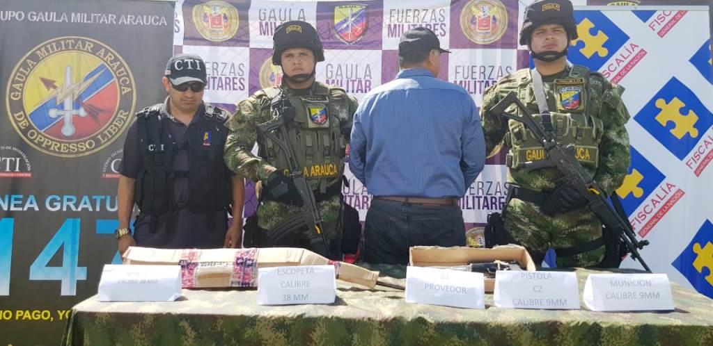 En Paz de Ariporo fue capturado alias “Pija”, cabecilla de Grupo Armado Organizado residual en el Cauca y Casanare