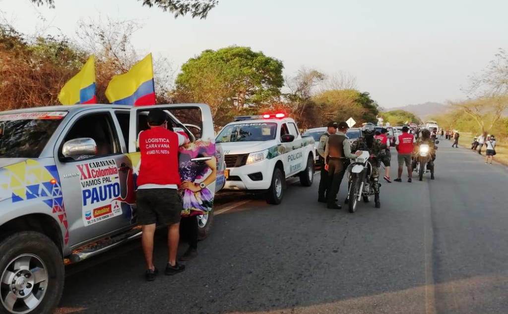 Ejército Nacional garantizó seguridad en la caravana turística Vamos Pal Pauto