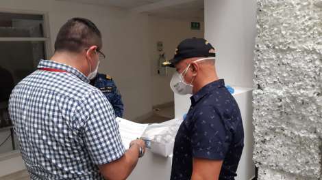 Gobernación de Casanare centro entregó elementos de bioseguridad a Centro Carcelario de Yopal