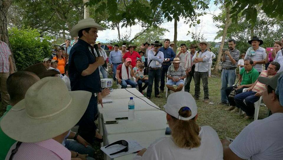 Fuerte llamado de atención a Covioriente hizo el gobernador Alirio Barrera por situación de paso en el rio Charte