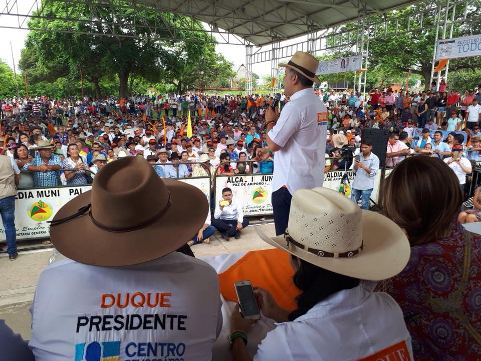 Los resultados electorales de este domingo demuestran que Centro Democrático se sigue posesionando en Casanare