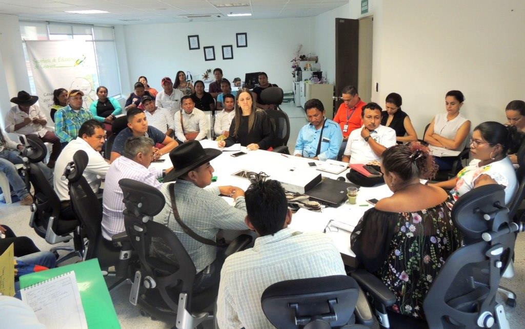 Gobierno departamental y autoridades indígenas adquirieron compromisos en canasta educativa