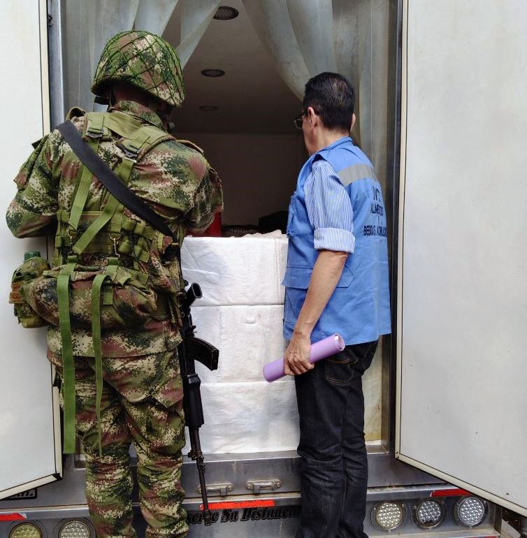 Ejército Nacional incautó cerca de tres toneladas de pescado transportado en condiciones insalubres