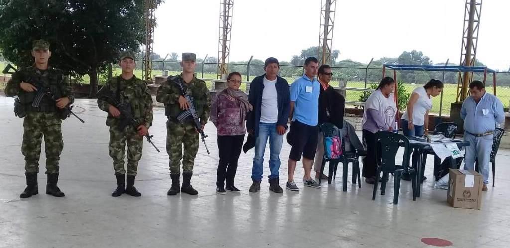 Ejército Nacional garantizó el proceso electoral en Casanare