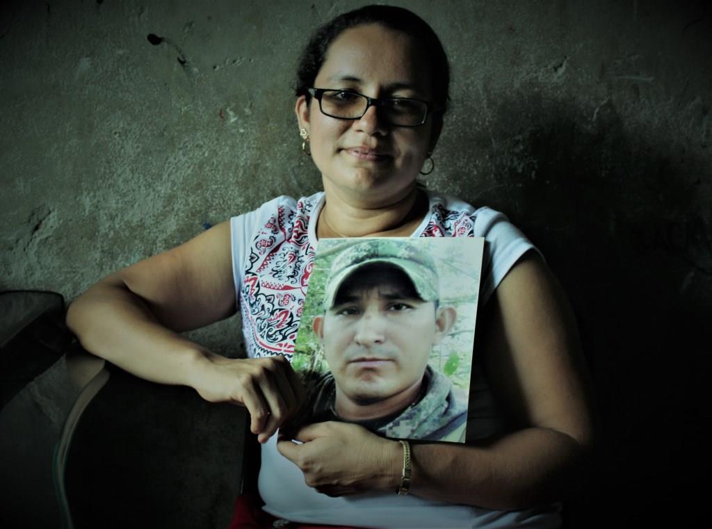 Heidy. Una madre, a la que el conflicto le arrebató el amor de su vida, pero no las ganas de vivir