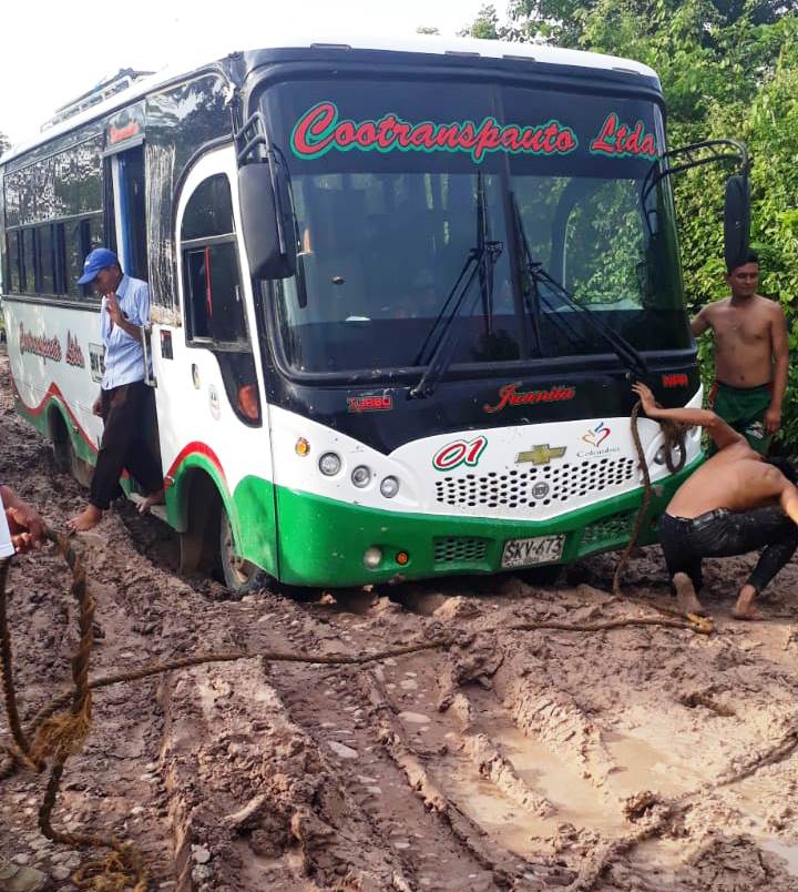 Habitantes del corregimiento de Bocas del Pauto en Trinidad, incomunicados por pésimo estado de la vía