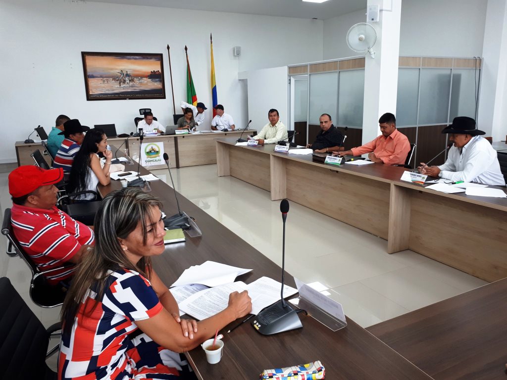 Cinco proyectos fueron aprobados en extraordinarias del concejo municipal de Paz de Ariporo