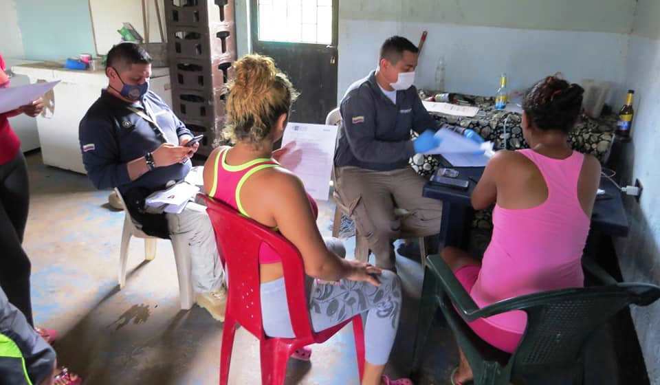Se realizó operativos de control a población migrante en el centro poblado de Caño Chiquito en Paz de Ariporo