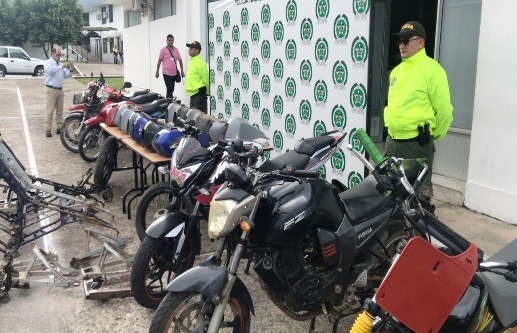 Siete motocicletas incautadas y tres más recuperadas arroja operativos de la Policía Nacional