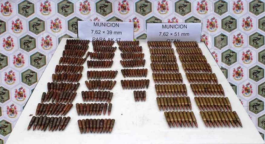 Ejército Nacional halló material de guerra en el municipio de Sácama