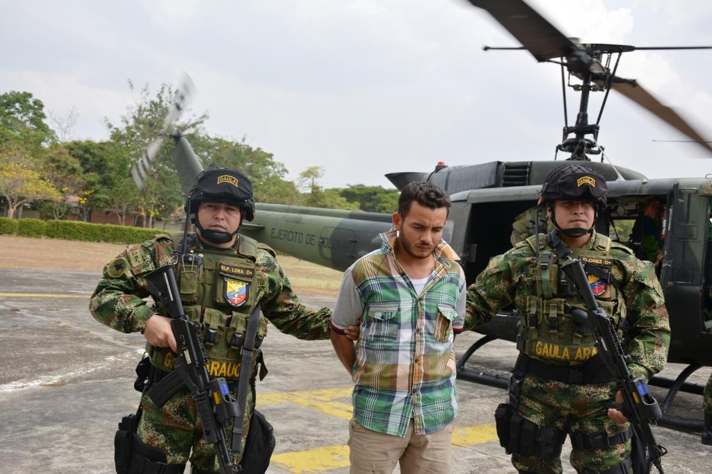 Ejército capturó en Fortul al segundo cabecilla de comandos especiales urbanos del Eln en Arauca