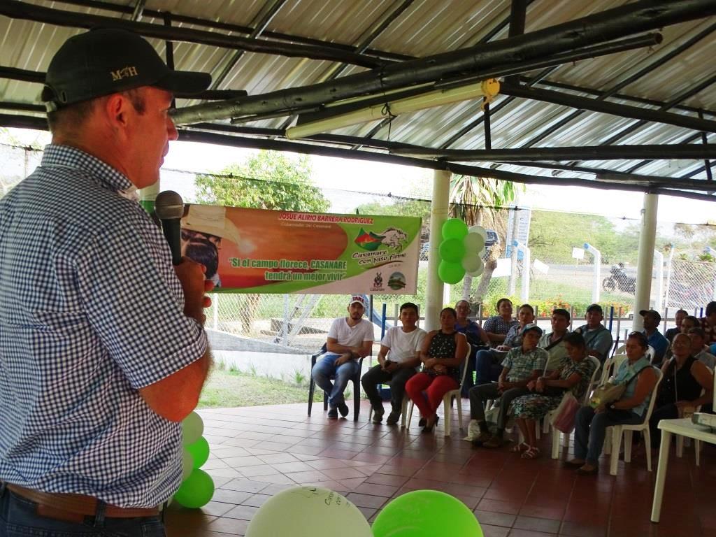 110 ganaderos de Paz de Ariporo se beneficiaran con Banco de Semillas