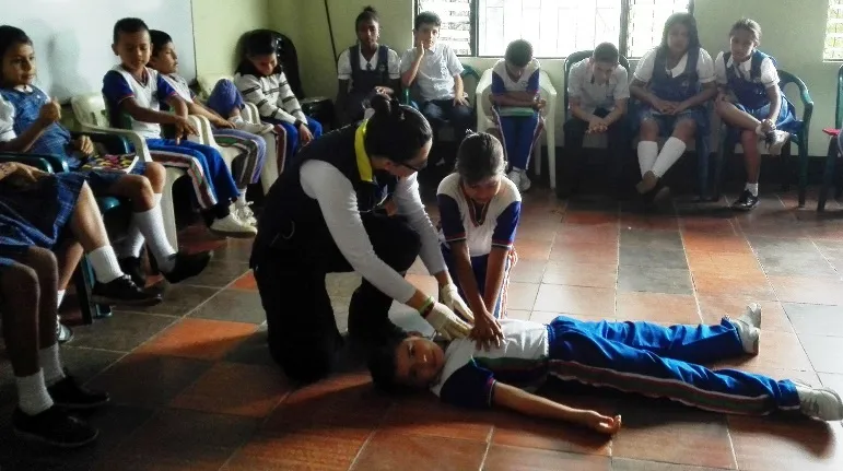 La Gobernación de Casanare realiza capacitaciones en primeros auxilios a colegios del Departamento