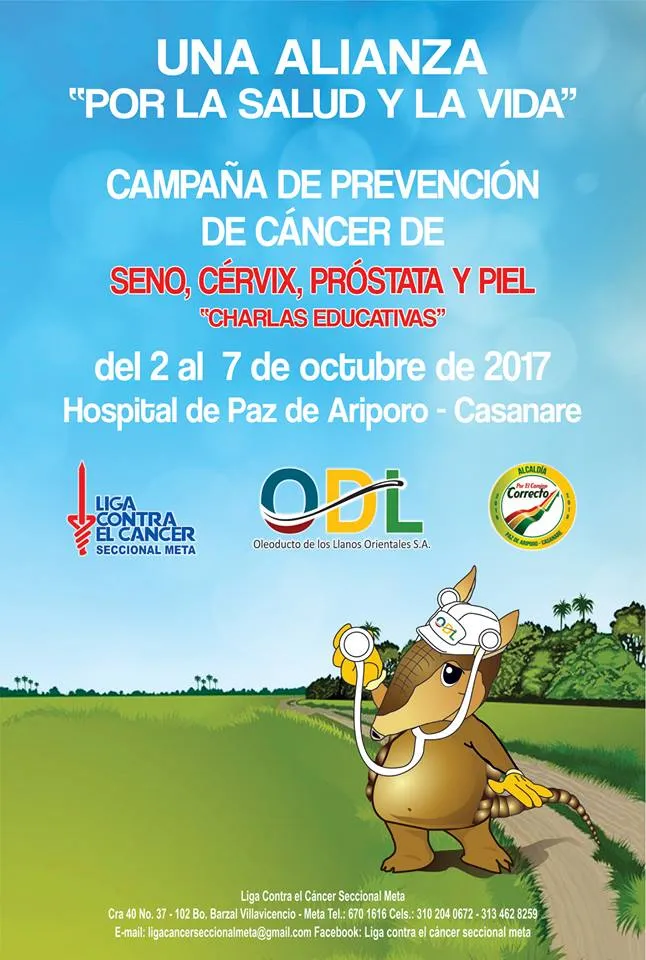 Con una alianza interinstitucional llega a Paz de Ariporo campaña de prevención contra el cáncer 