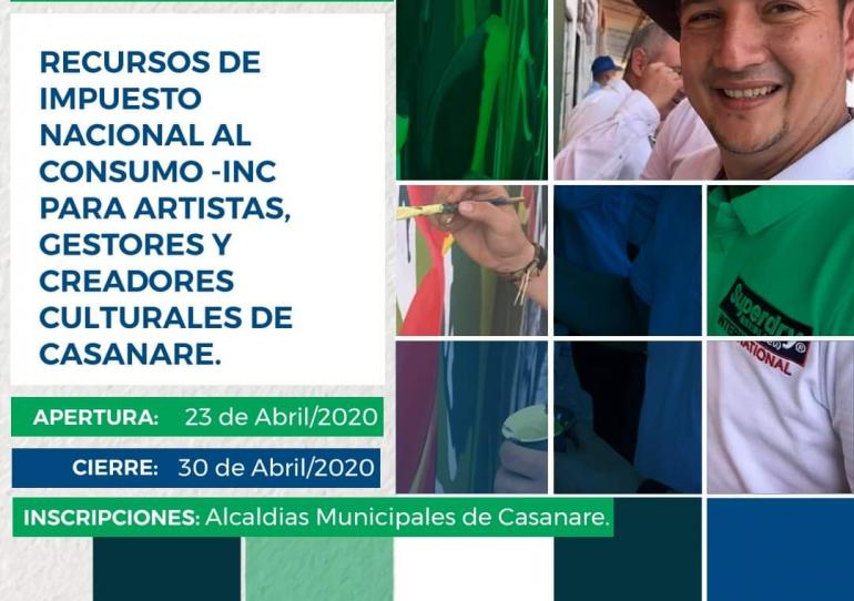 Abierta convocatoria para que artistas, gestores y creadores culturales acceden a incentivos económicos de apoyo