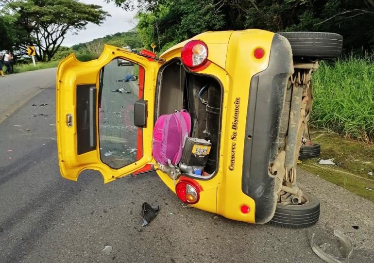 Una mujer murió en accidente de tránsito en la vía Marginal de la Selva