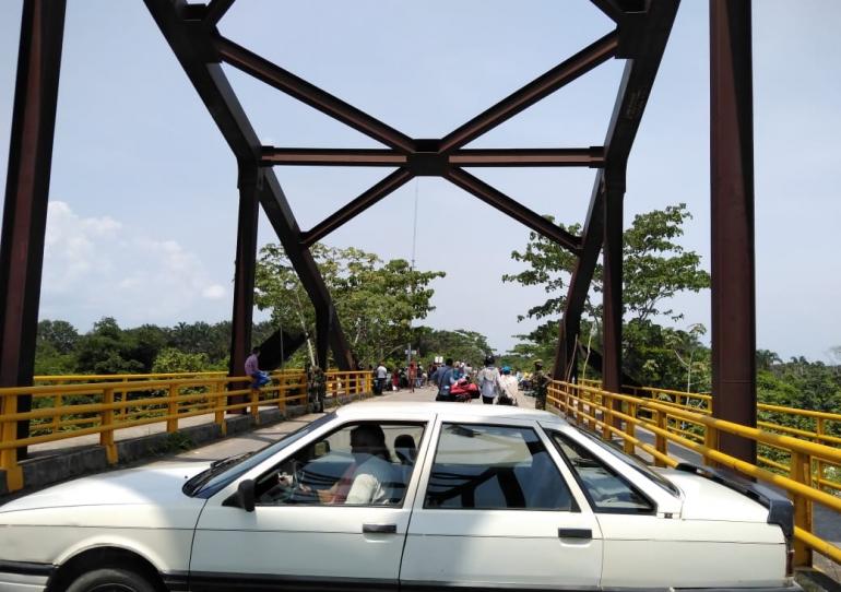 Se presenta bloqueo en el puente San Salvador sobre el río Casanare