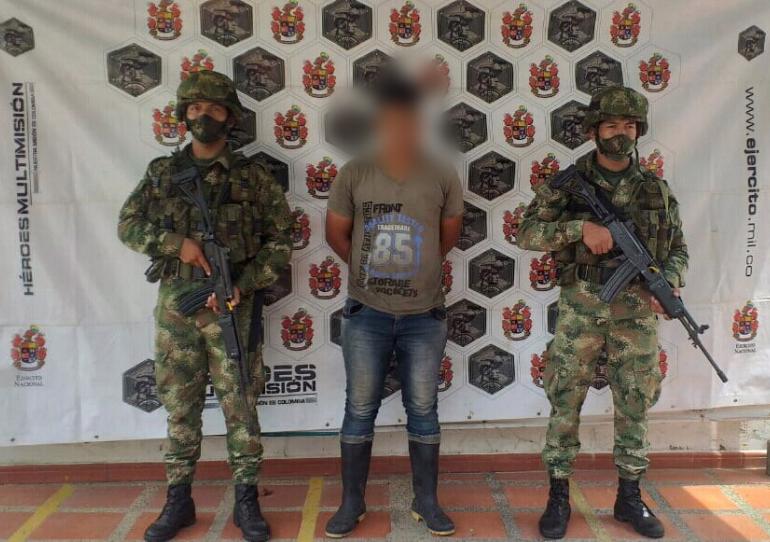 Capturado presunto extorsionista del ELN en el norte de Casanare                           