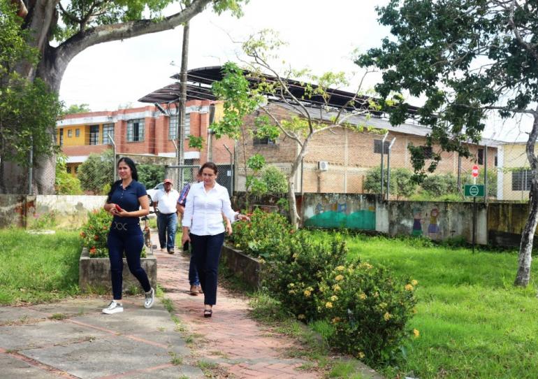 Todo listo para Iniciar con las obras de adecuación del  CDI “Los Llaneritos” en San Luis de Palenque