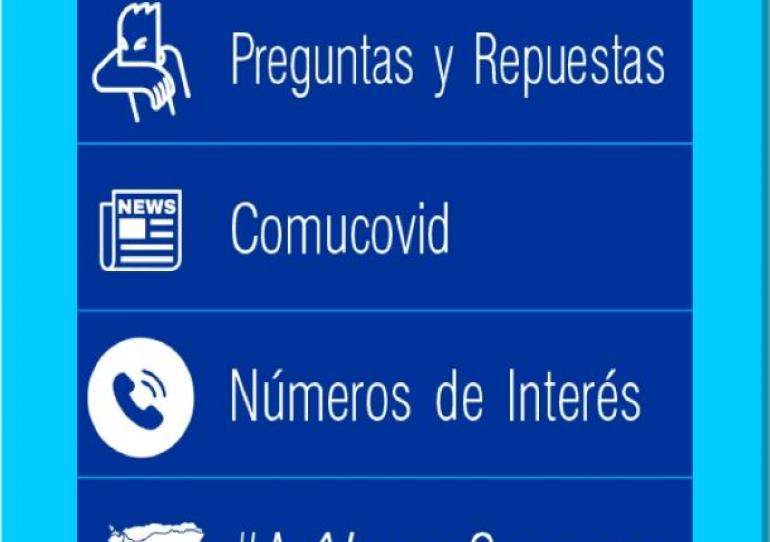 Gobernación habilitó aplicación gratuita para Informar de manera oficial sobre el COVID-19 en el departamento