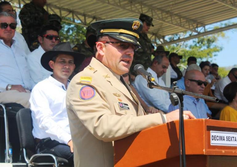 Nuevo comandante en la Décima Sexta Brigada del Ejército Nacional