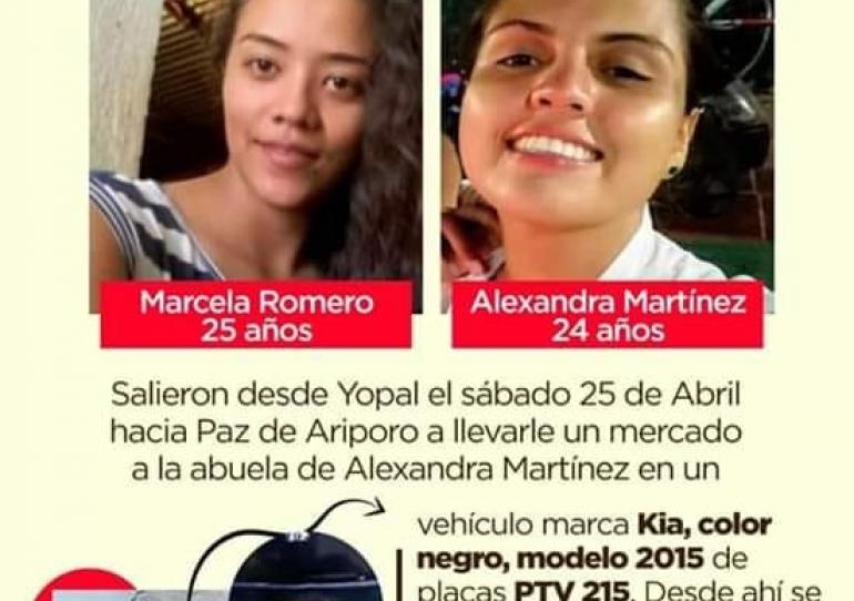 Sigue la búsqueda de dos jóvenes que se encuentran desaparecidas desde el pasado sábado