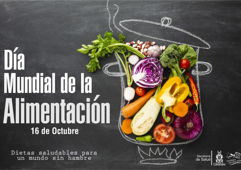 Hoy se celebra el Día Mundial de la Alimentación, Casanare se une a esta conmemoración