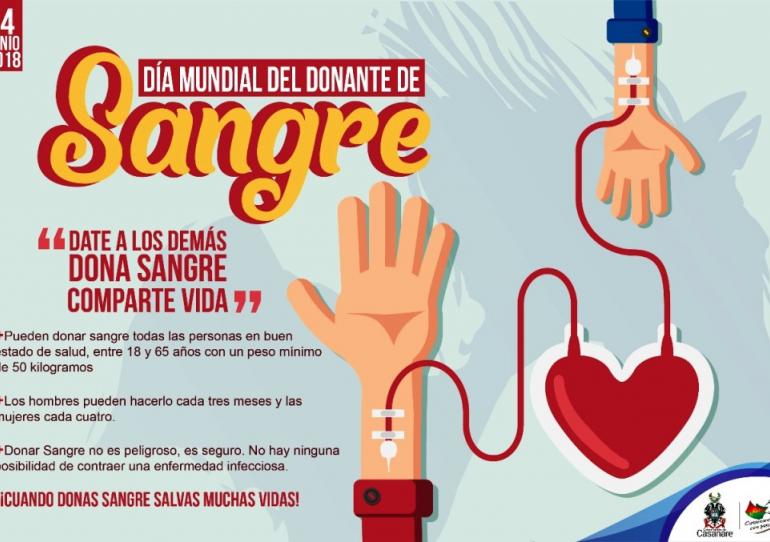 14 de junio Día Mundial del Donante de Sangre