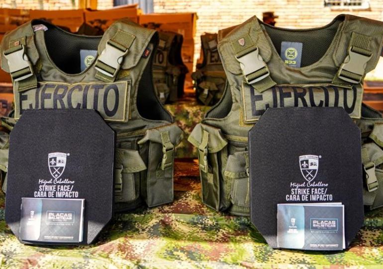 Gobernación entregó dotación a la XVI Brigada del Ejército Nacional