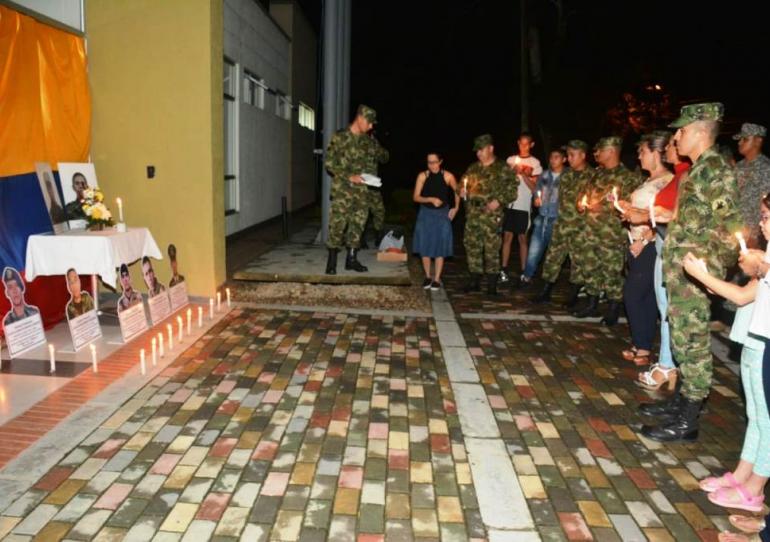 Ejército Nacional conmemoró el día internacional de las víctimas de desaparición forzada
