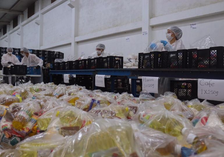 Desde el próximo lunes se inicia la entrega de mercados aportados a la ‘Gran Donatón Casanare Solidario’