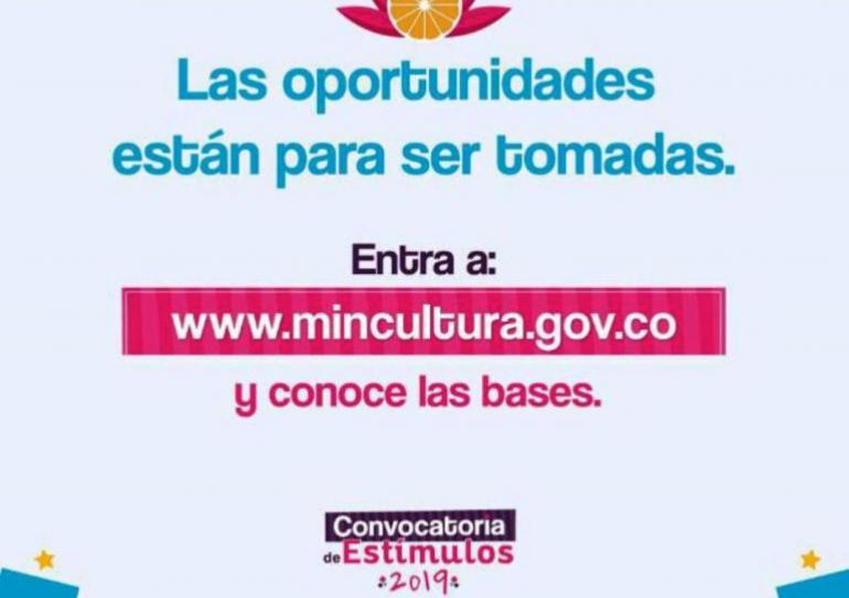 El próximo 29 de marzo finaliza la primera fase del Programa Nacional de Estímulos 2019