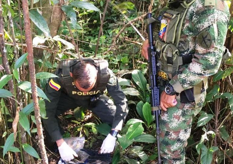 Hallado material de guerra en la vereda La Aguada de Paz de Ariporo
