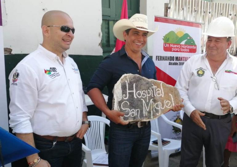 Inicio la demolición de las antiguas instalaciones del Hospital de Támara con el fin de construir uno nuevo