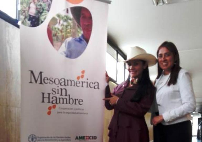 Senadora Amanda Rocío González, nuevo miembro del Frente Parlamentario contra el Hambre - capítulo Colombia