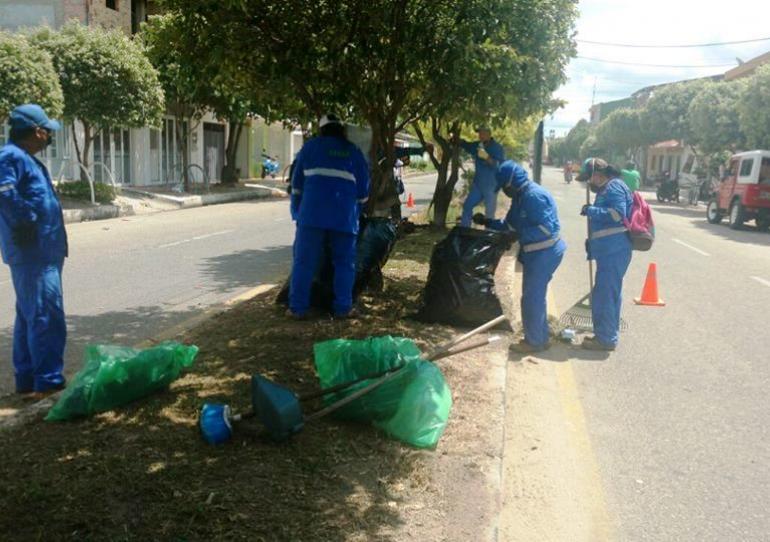 La Empresa de Servicios Públicos de Paz de Ariporo no recogerá basuras de separadores y esquinas de los parques