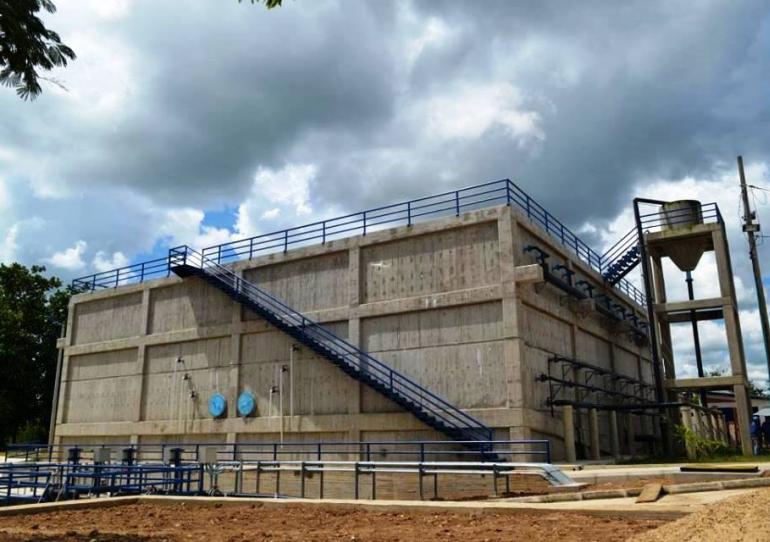 Contratista de la Planta de Tratamiento de Aguas Residuales de Paz de Ariporo se pondrá al día con sus trabajadores 