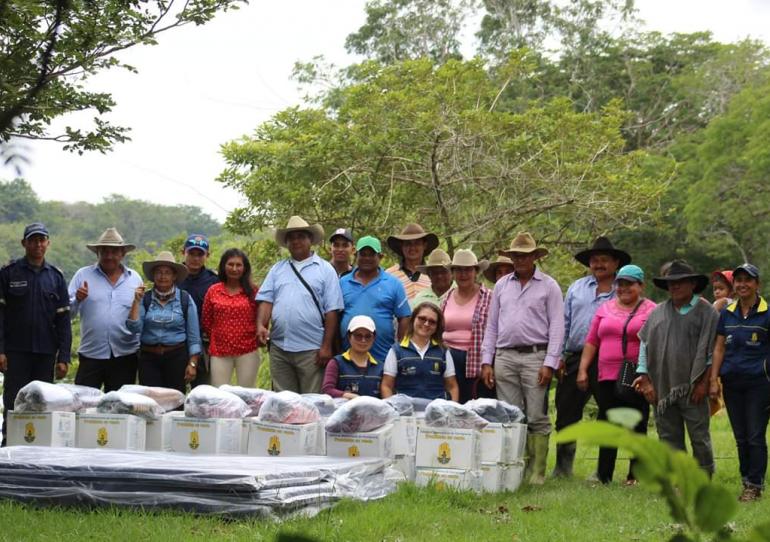 200 familias damnificadas recibieron ayuda humanitaria en veredas de Hato Corozal