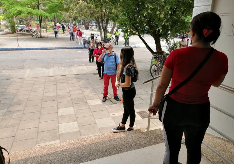 Secretaría de Salud de Casanare inspeccionó cumplimiento de protocolos de bioseguridad en entidades financieras 