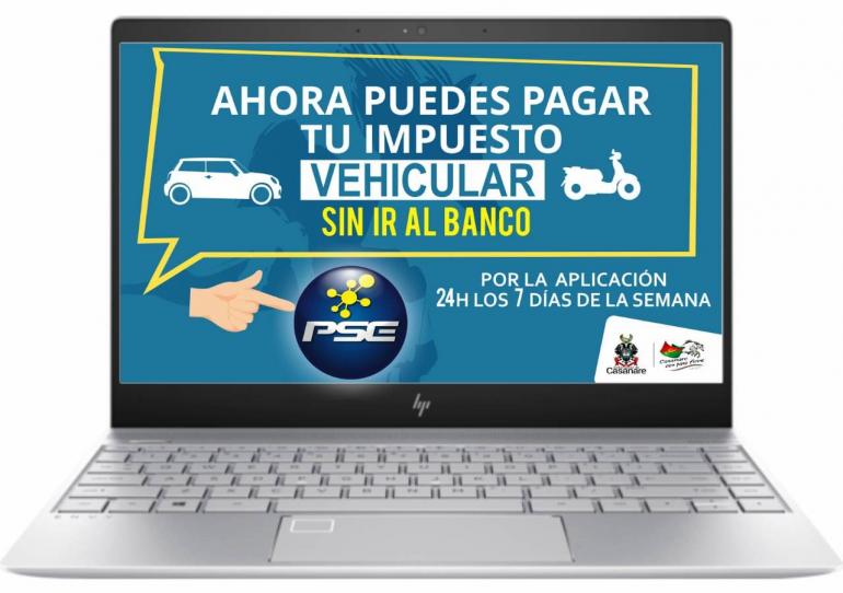 Propietarios de carros y motos matriculados en Casanare ahora podrán hacer el pago del impuesto en línea