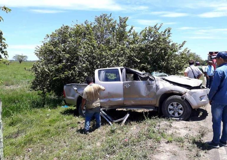 Ex alcalde de Trinidad Fabio Betancourt sufrió accidente de tránsito sin lesiones de gravedad