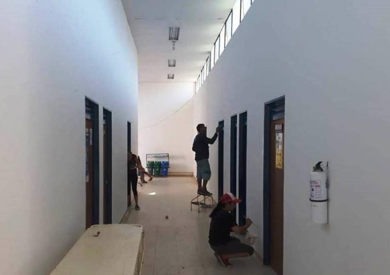 Se desarrolló jornada de embellecimiento al centro de salud del municipio de Trinidad