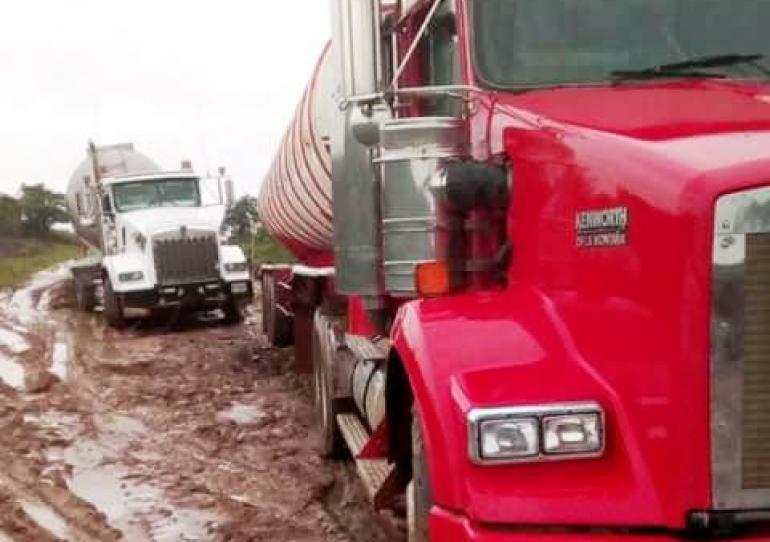 Restricción de tránsito en la vía hacia Orocué por trabajos de mantenimiento